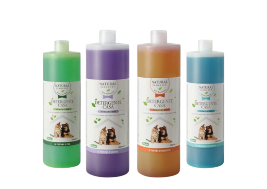 Mājsaimniecības tīrīšanas līdzekļi mājdzīvnieku videi