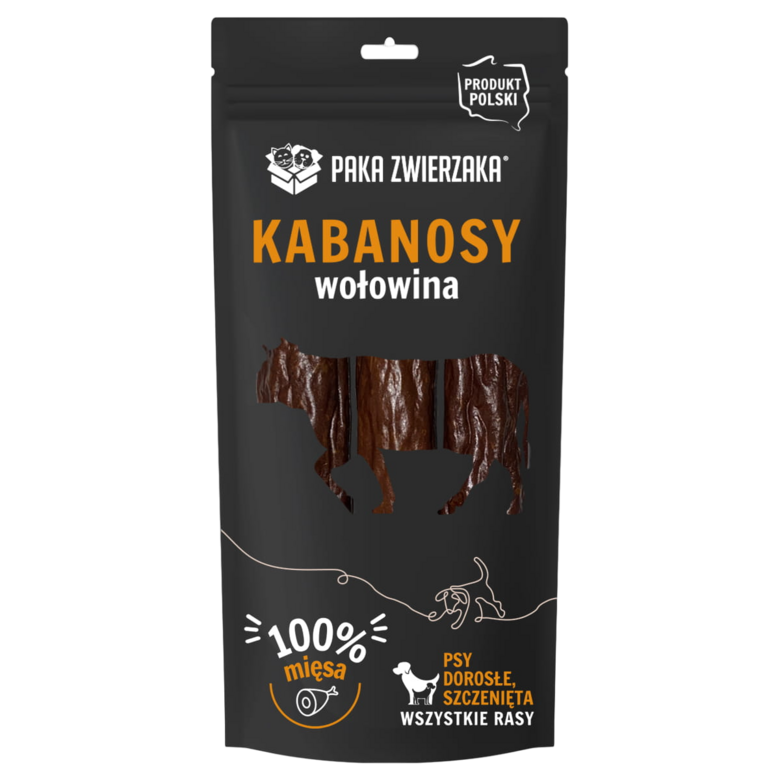 Liellopa gaļas kraukšķīgās desiņas suņiem (3 gab) 80g