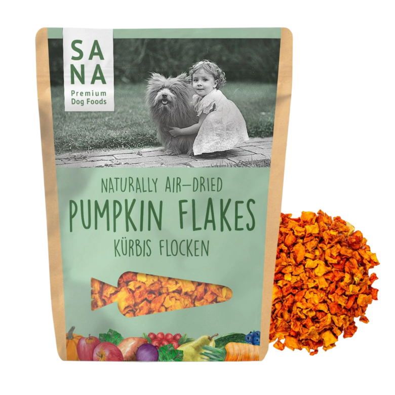 Žāvētās ķirbju pārslas suņiem 150g