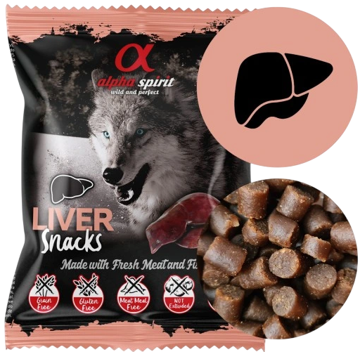 Cūkgaļas aknu uzkoda suņiem 50g