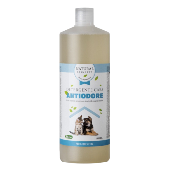 Mājsaimniecības tīrīšanas līdzeklis virsmām, ar kurām nonāk saskarē mājdzīvnieki - likvidē smakas, dezinficē un atsvaidzina BEZ AROMĀTA 1000 ml