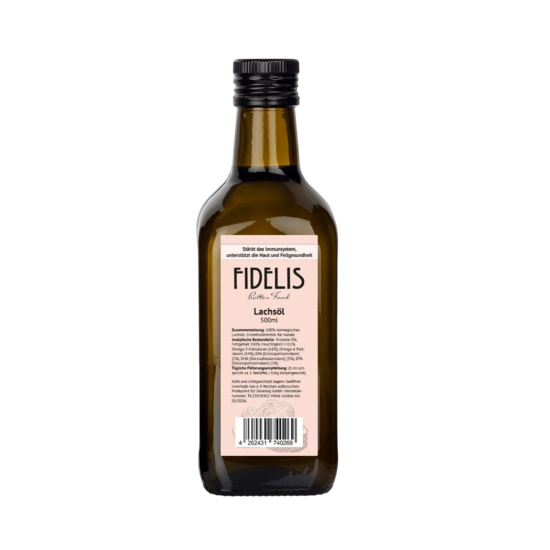 100% Norvēģijas laša eļļa suņiem 100ml | 500ml