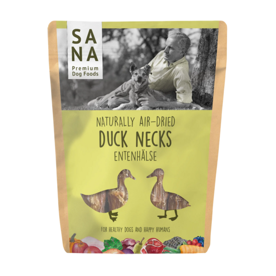 Kaltēti pīļu kakliņi suņiem 350g